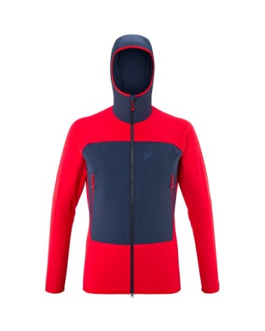FUSION XCS HOODIE M Rouge-Saphir