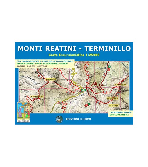 GRUPPO DEI MONTI REATINI -1:25000