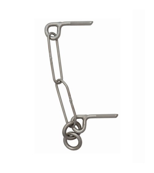 GRUPPO SOSTA 2 SUPERSTAR foro 10x80 + 2 ANELLI TONDI foro 10