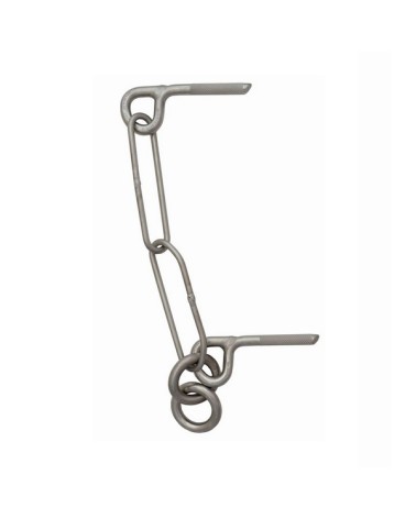 GRUPPO SOSTA 2 SUPERSTAR foro 10x80 + 2 ANELLI TONDI foro 10
