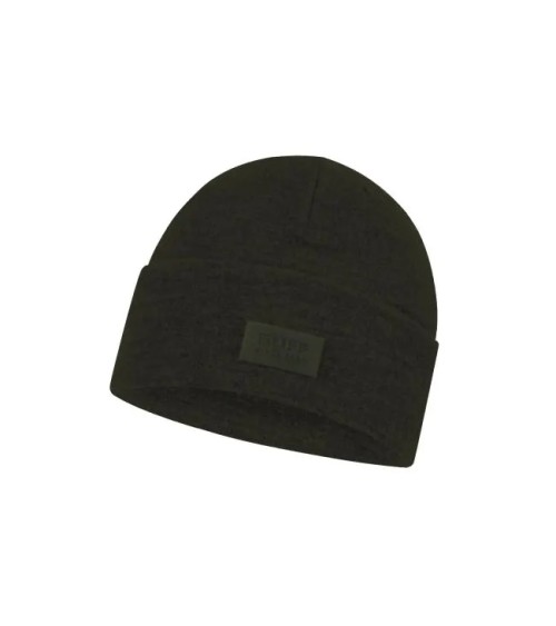 MERINO FLEECE BEANIE Solid Kakhi