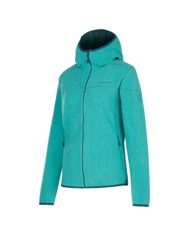 IRIDE HOODY W Lagoon-Storm Blue