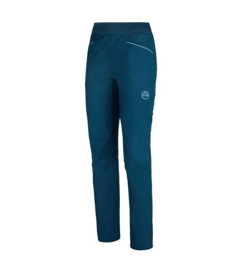 ITACA PANT W Storm Blue-Iceberg