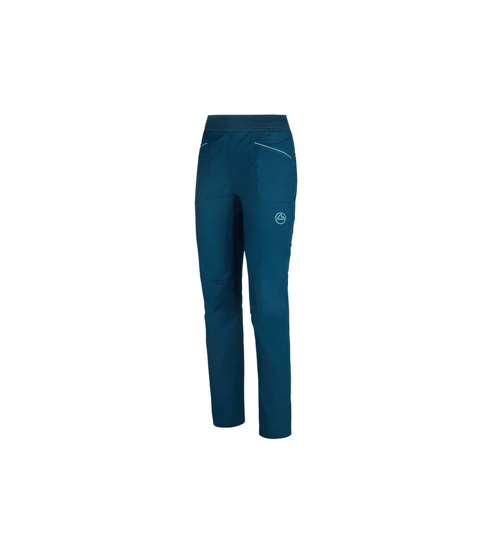 ITACA PANT W Storm Blue-Iceberg