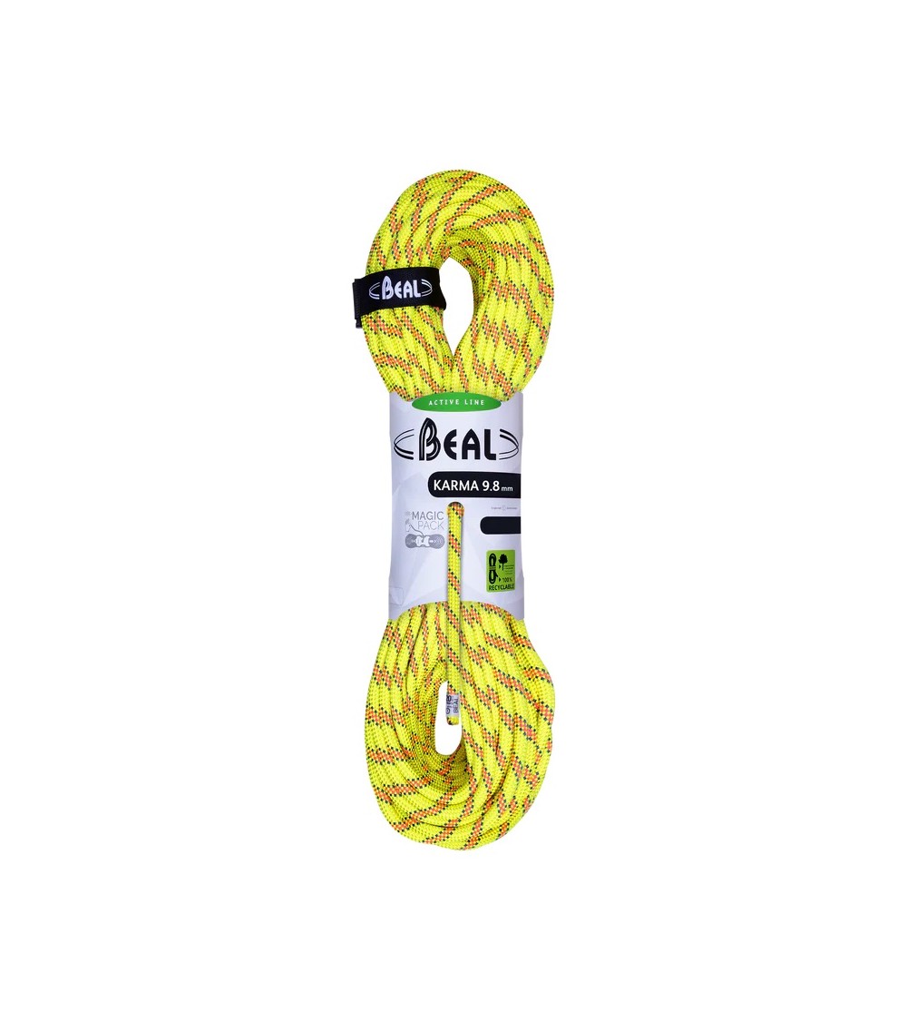 KARMA 9,8 mm 70 m Giallo corda arrampicata