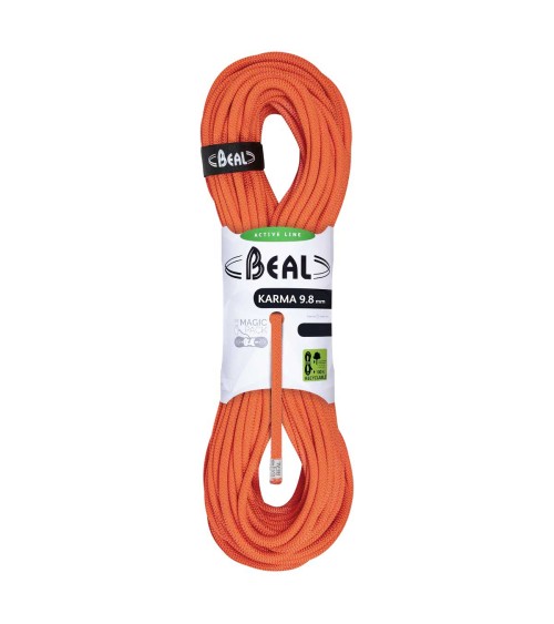 KARMA 9,8 mm 80 m Arancione corda arrampicata