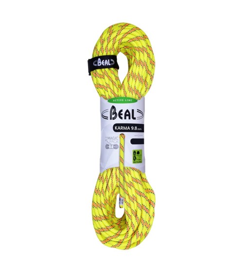 KARMA 9,8 mm 80 m Gialla corda arrampicata