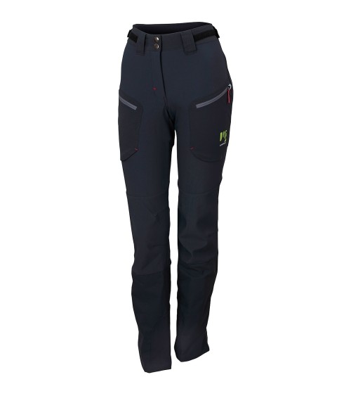 MOUNTAIN W PANT Grigio-Lampone
