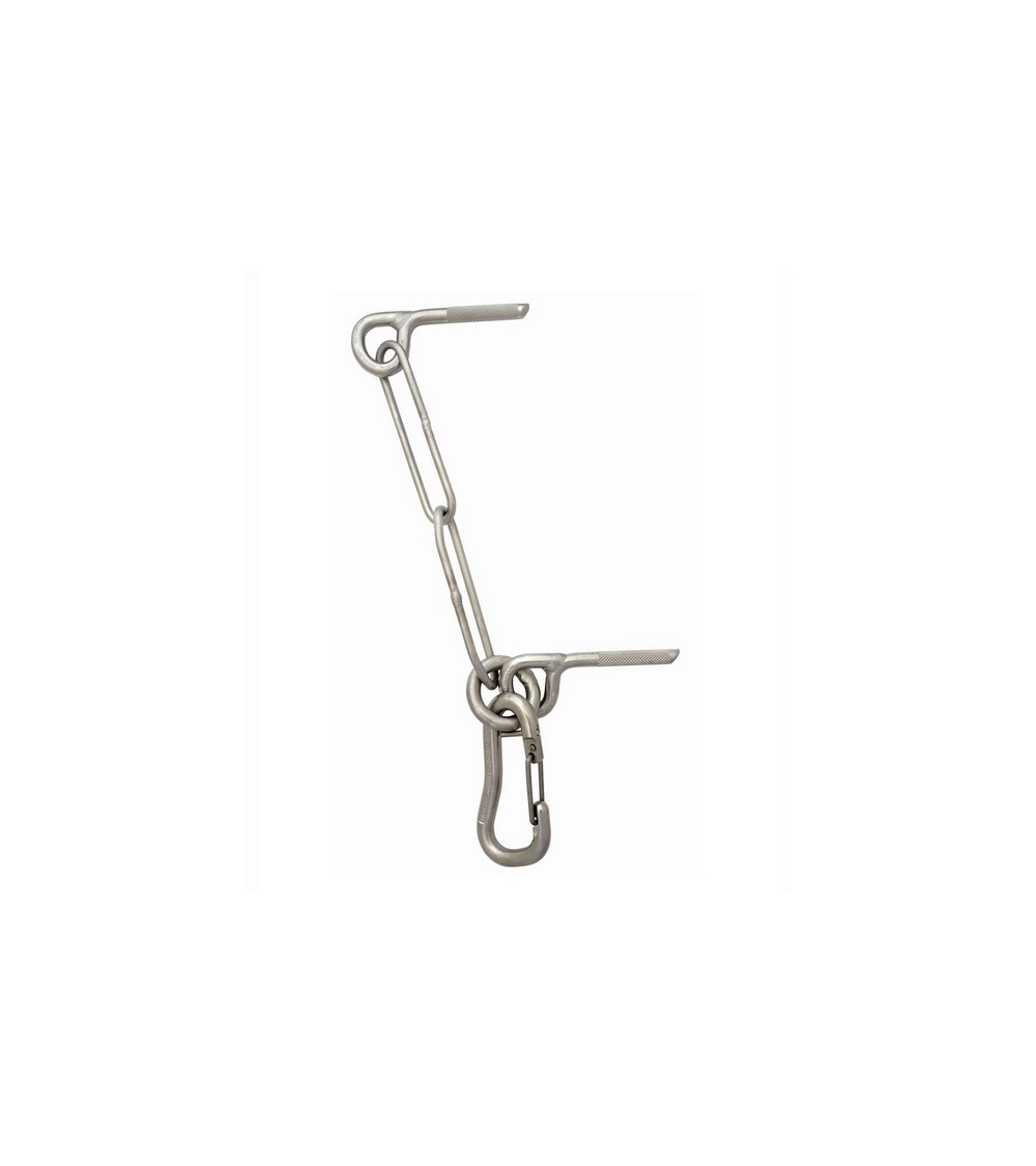 OCCHIELLO RESINATO 1 ANELLO + MOSCHETTONE Inox 316L