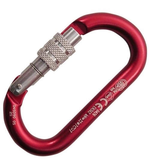 OVAL ALU SCREW Rosso
