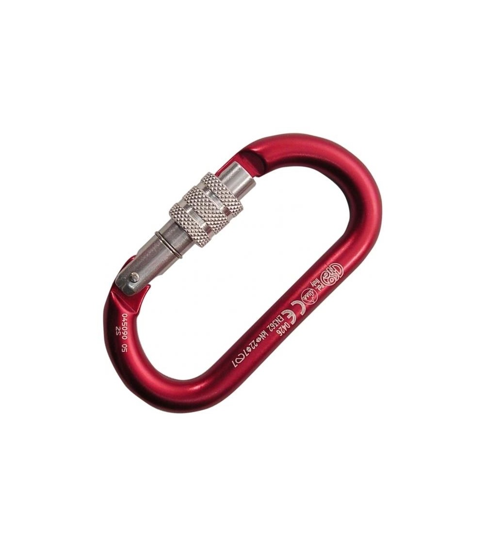 OVAL ALU SCREW Rosso