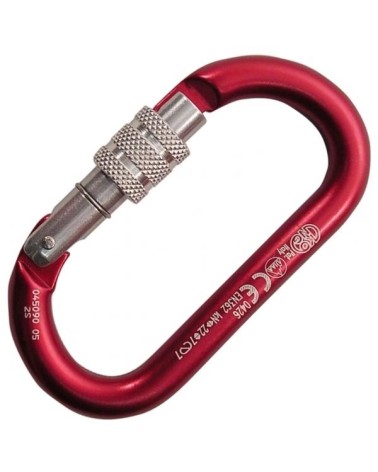OVAL ALU SCREW Rosso
