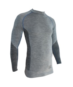 MAGLIA MANICA LUNGA LANA WOOLTECH