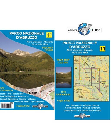 PARCO NAZIONALE D'ABRUZZO N°11 - 1:25000