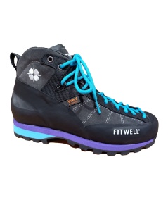BIG WALL Anthracite-sky blue
