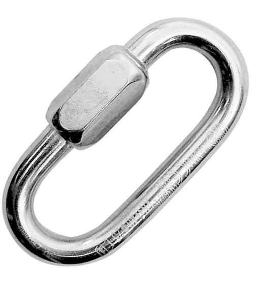 QUICK LINK SZ. 8 STAINLESS STEEL