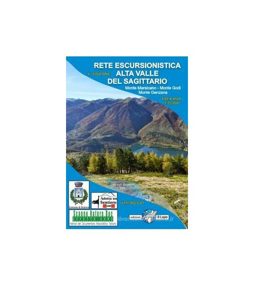 RETE ESCURSIONISTICA ALTA VALLE DEL SAGITTARIO - 1:25000