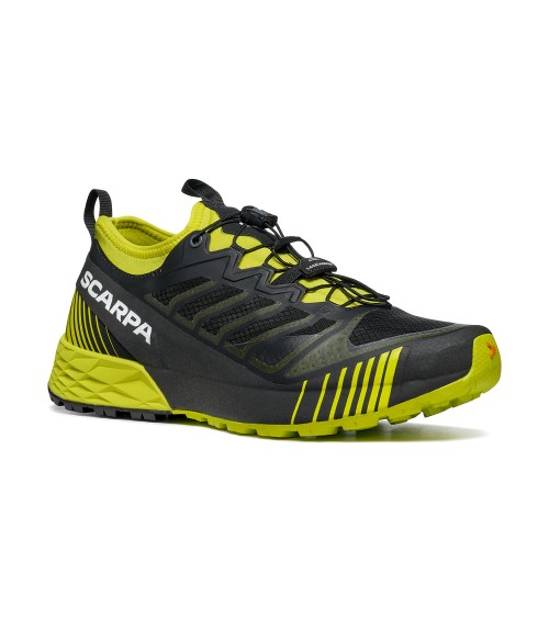 RIBELLE RUN Black-Lime