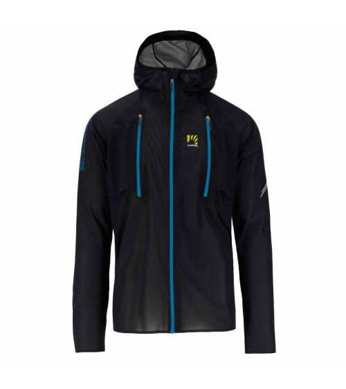 LAVAREDO RAIN JACKET Black-Indigo Blue