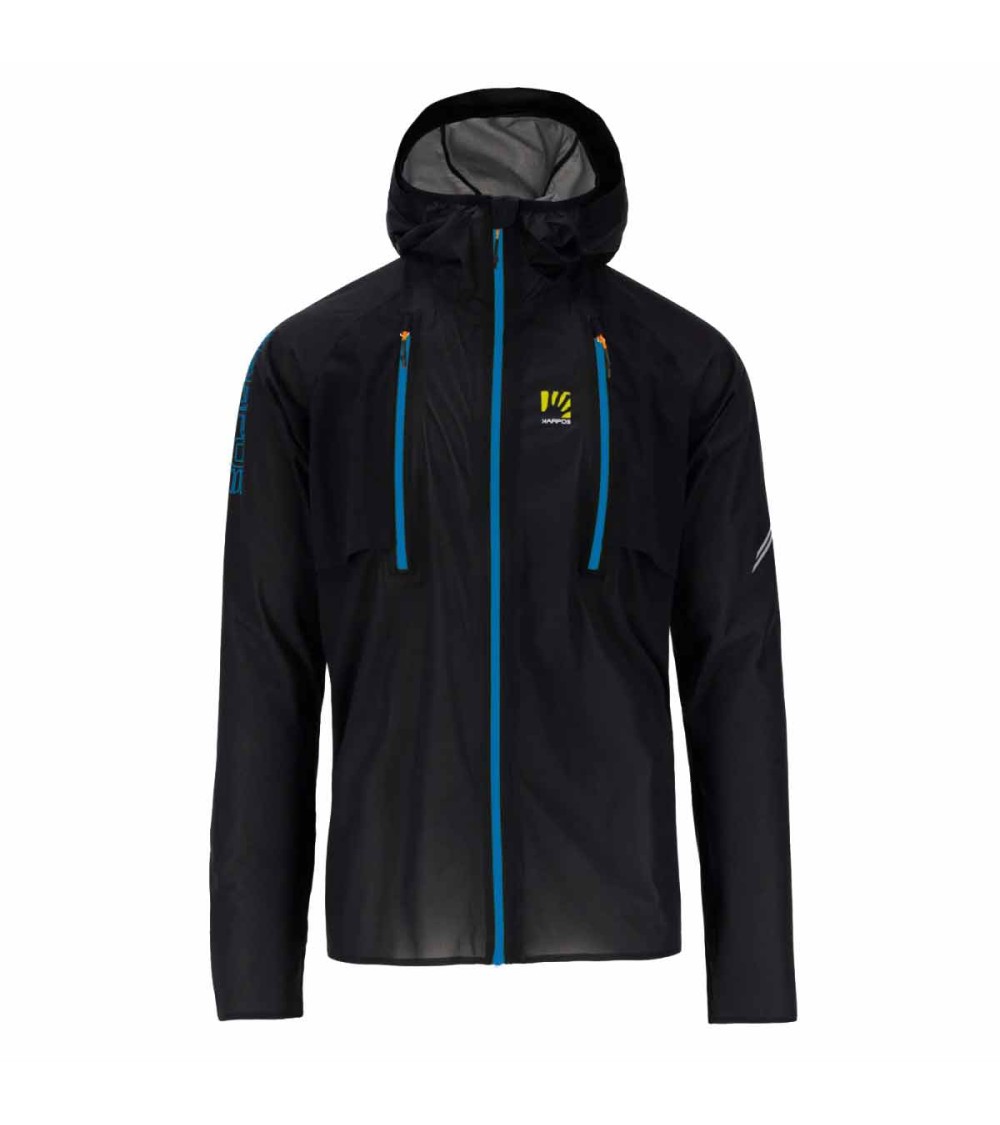 LAVAREDO RAIN JACKET Black-Indigo Blue