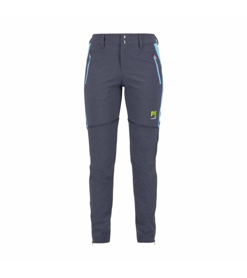 SANTA CROCE W ZIP-OFF PANT Sky Captain-Blue Atoll