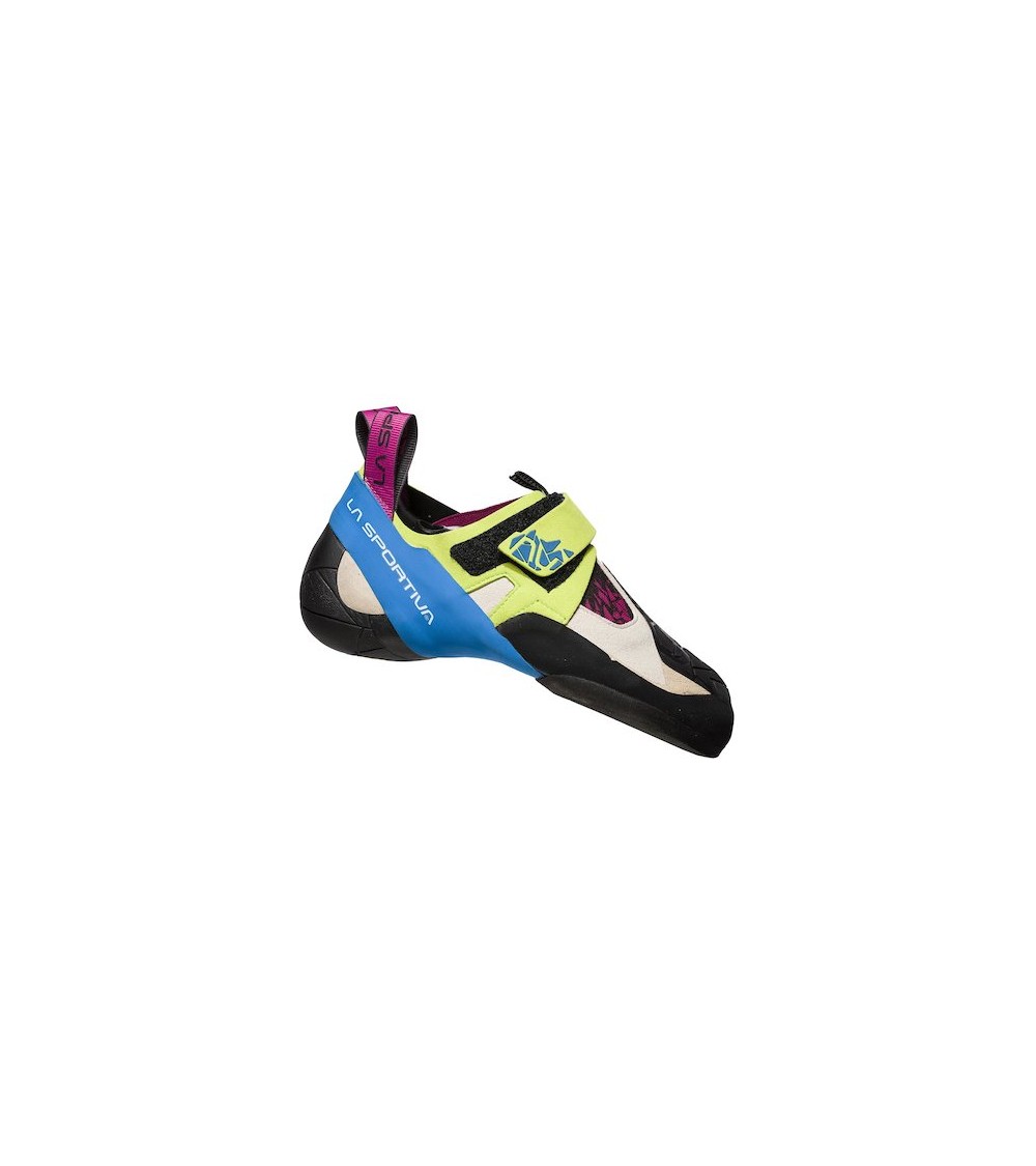 SKWAMA WOMAN Apple Green - Cobalt Blue