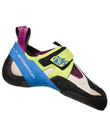 SKWAMA WOMAN Apple Green - Cobalt Blue