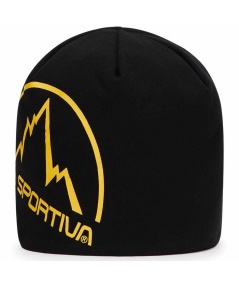 CIRCLE BEANIE Black-Yellow