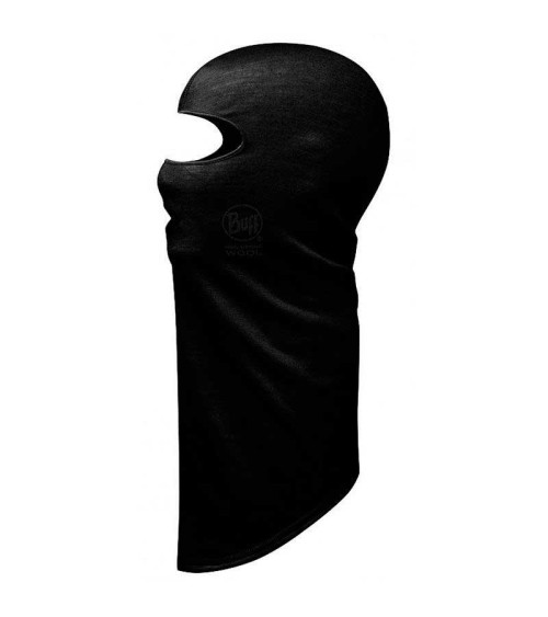 LIGHTWEIGHT MERINO WOOL BALACLAVA Solid Black