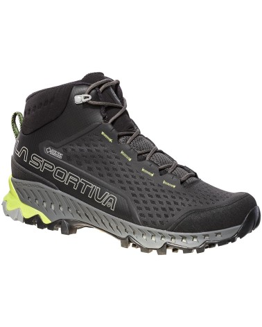 STREAM GTX 45 Carbon - Apple Green
