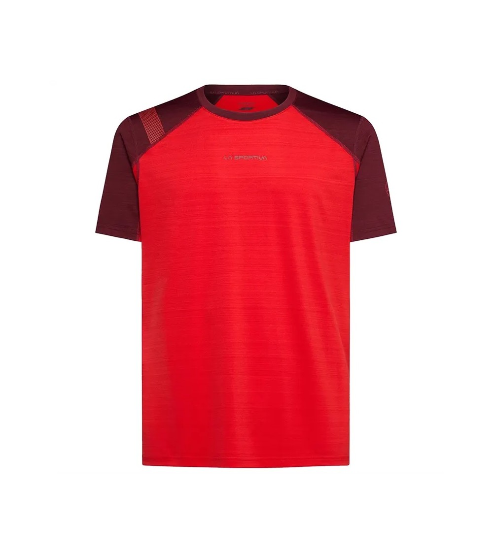 SUNFIRE T-SHIRT M Mountain Red/Redwood