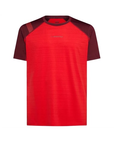 SUNFIRE T-SHIRT M Mountain Red/Redwood