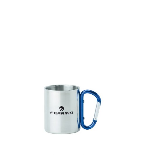 TAZZA INOX CON MOSCHETTONE