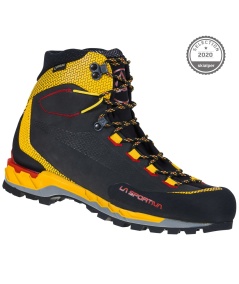 TRANGO TECH LEATHER GTX 40-40.5 Black-Yellow