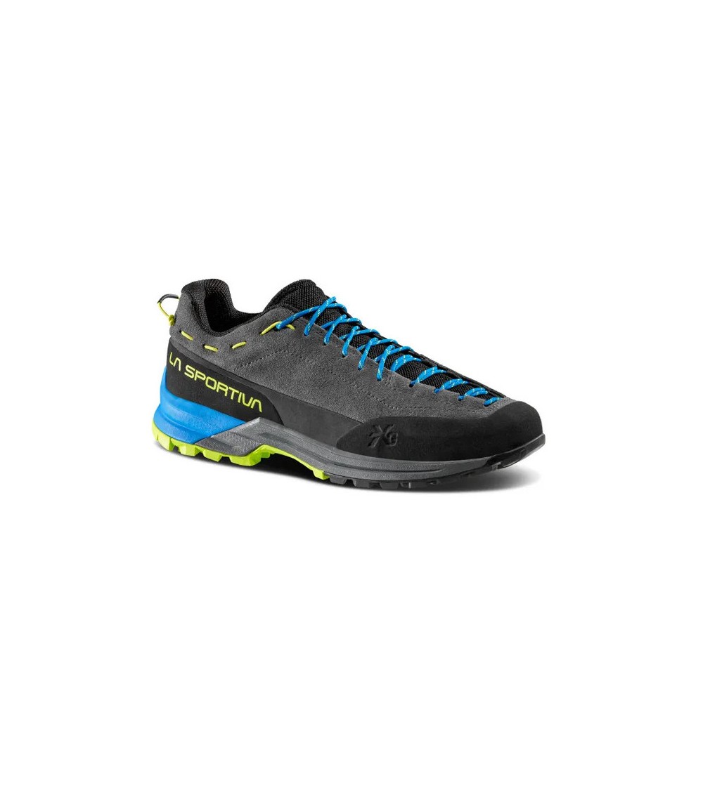 TX GUIDE LEATHER 41.5 Carbon-Lime punch