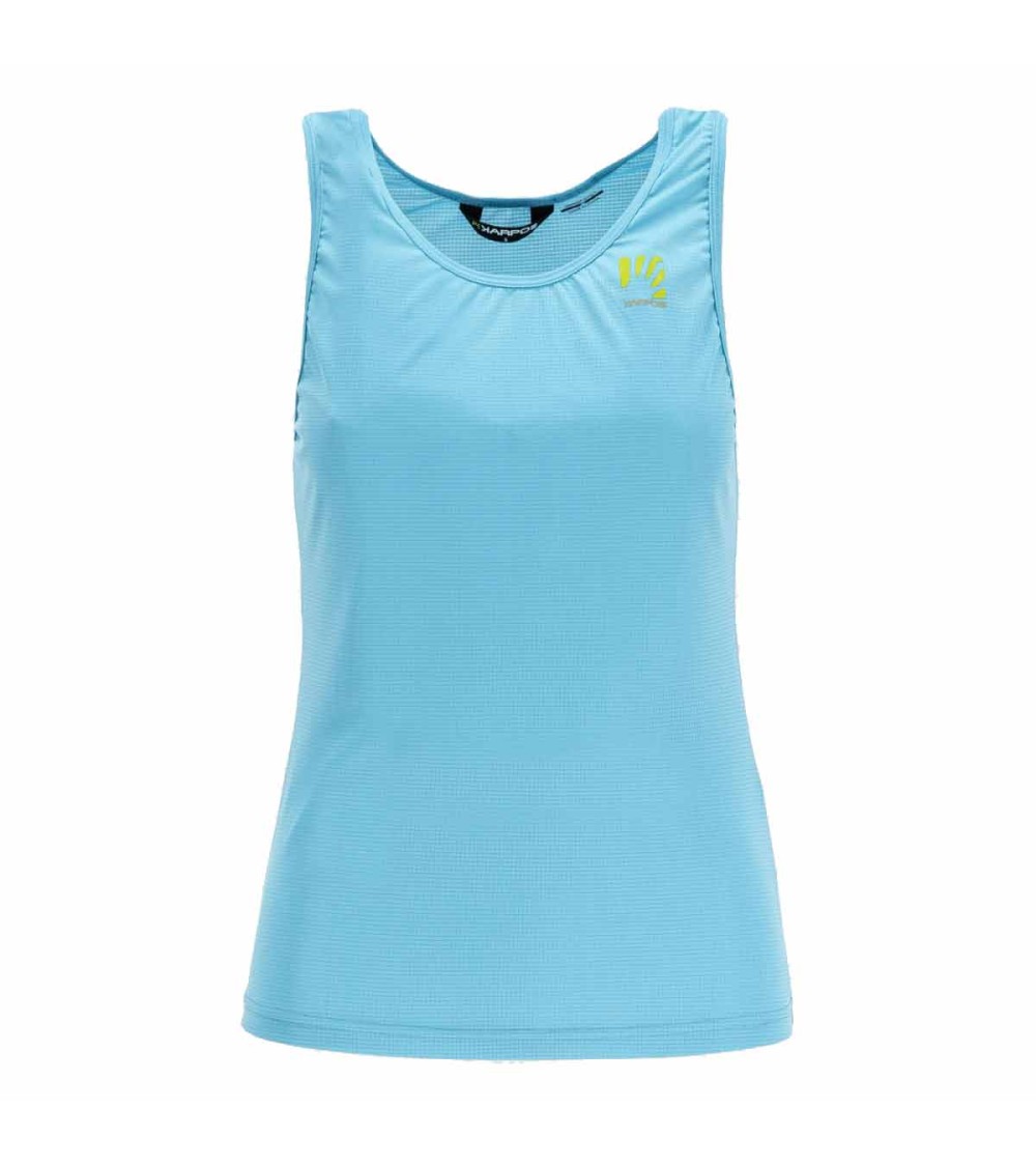 LOMA W TOP Blue Atoll-White-Moroccan Blue
