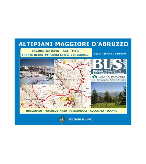 ALTIPIANI MAGGIORI D'ABRUZZO N° 10 - 1:25000