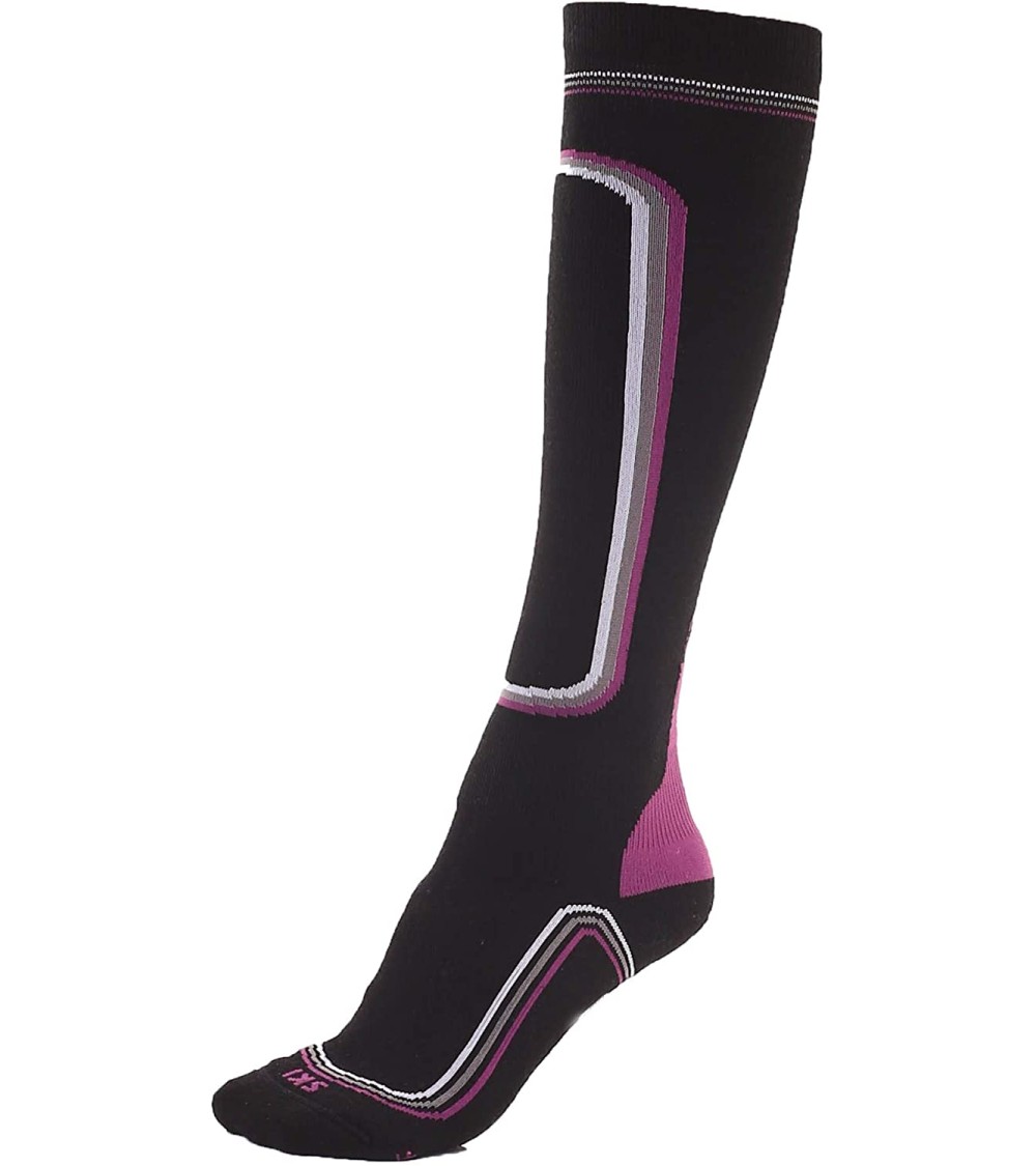 CALZA SKI SUPERTHERMO WOMAN Nero Prune