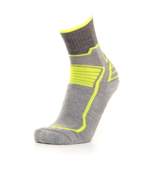 CALZA TREK MERINOS CORTA Grigio Melange