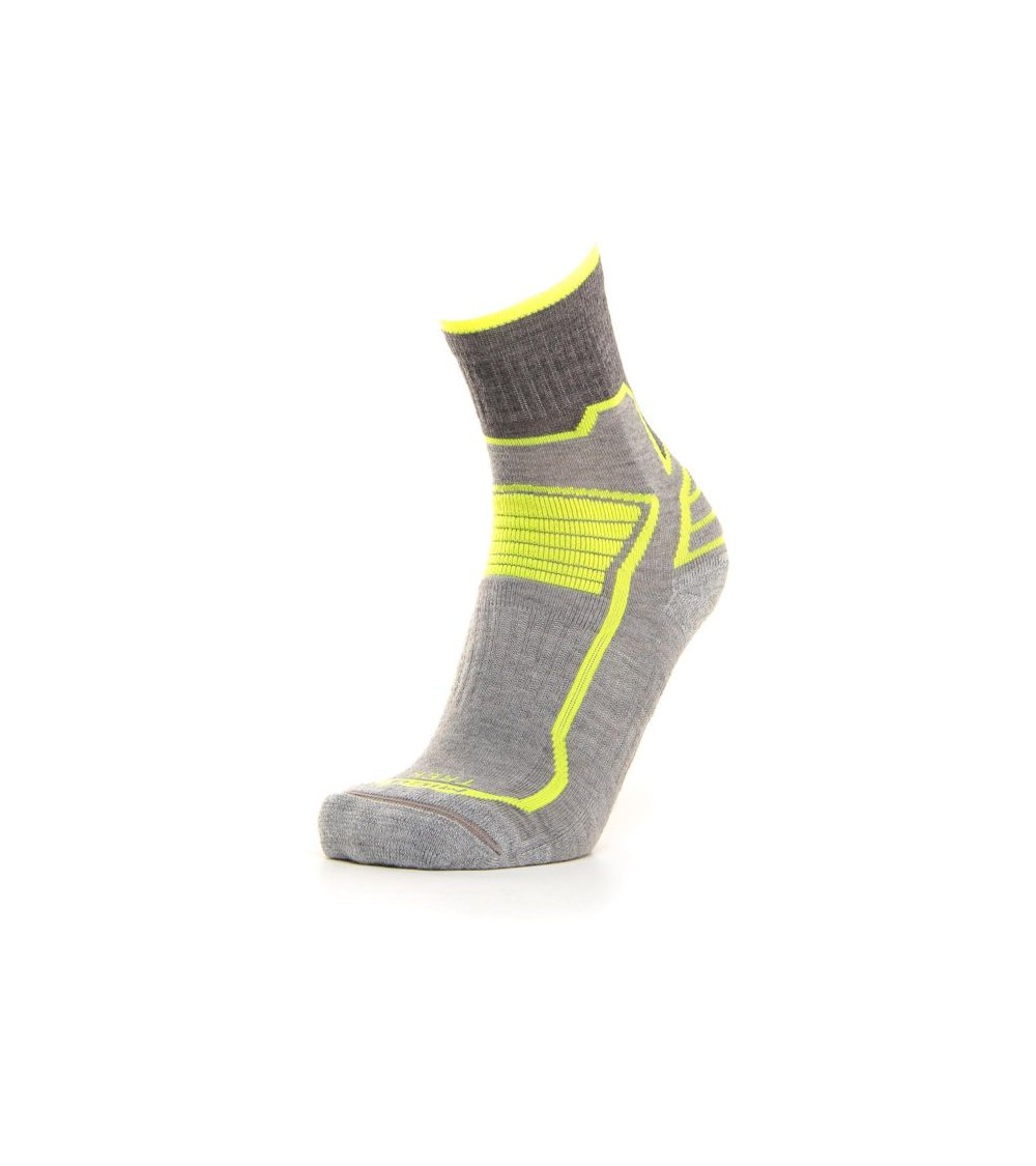 CALZA TREK MERINOS CORTA Grigio Melange