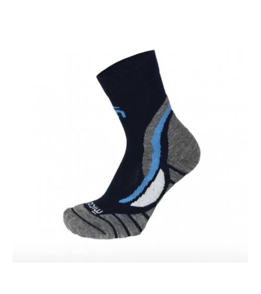 CALZA TREKKING BAMBINO CORTA MEDIUM WEIGHT Blu