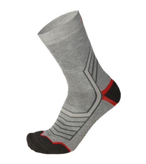 CALZA TREKKING CORTA ARGENTO X-STATIC