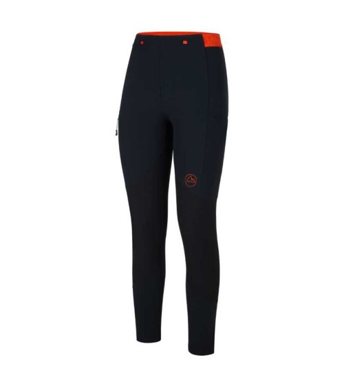 CAMINO TIGHT PANT W Black-Cherry Tomato