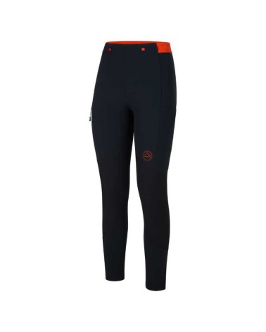 CAMINO TIGHT PANT W Black-Cherry Tomato