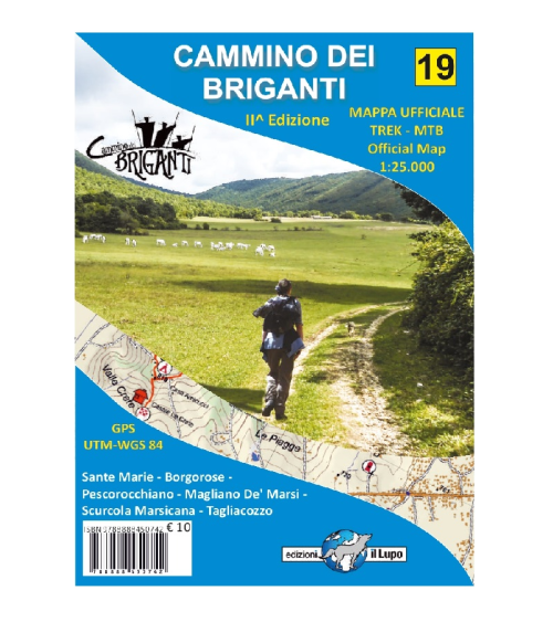 CAMMINO DEI BRIGANTI N° 19 - 1:25000