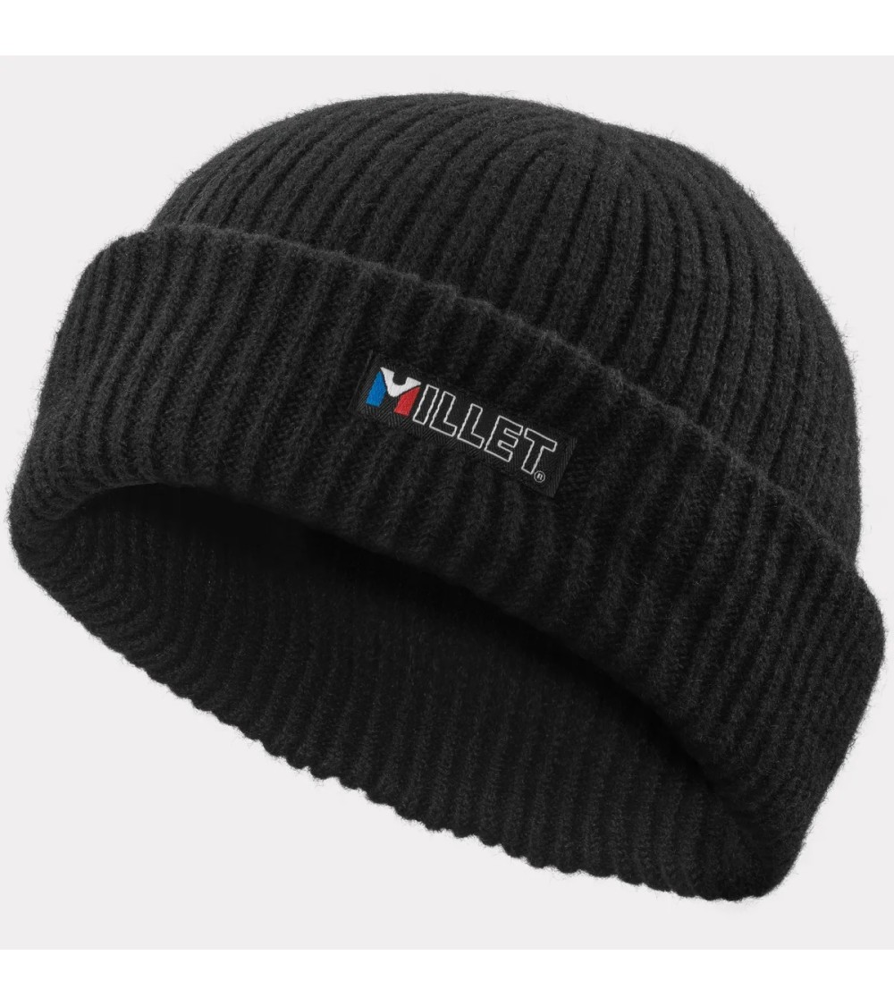 CHAMONIX WOOL BEANIE Black-Noir