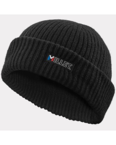 CHAMONIX WOOL BEANIE Black-Noir