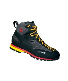 BIG WALL Anthracite-Yellow red