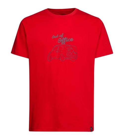 CINQUECENTO T-SHIRT M Mountain Red