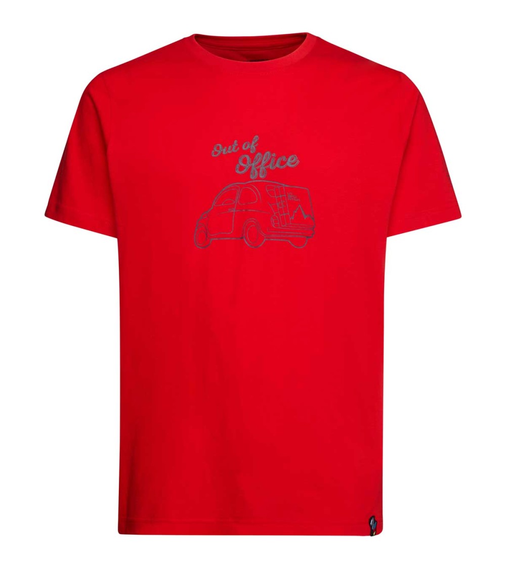 CINQUECENTO T-SHIRT M Mountain Red